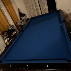Pool table  8’4” X 4’6”