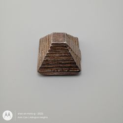 Silver Aztec/Mayan Pyramid Collectables