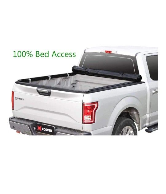 Xcover Soft Locking Roll Up Truck Bed Tonneau Cover