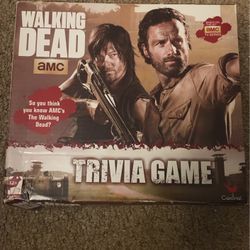 The Walking Dead Trivia Game - 3/4 Still In Plastic