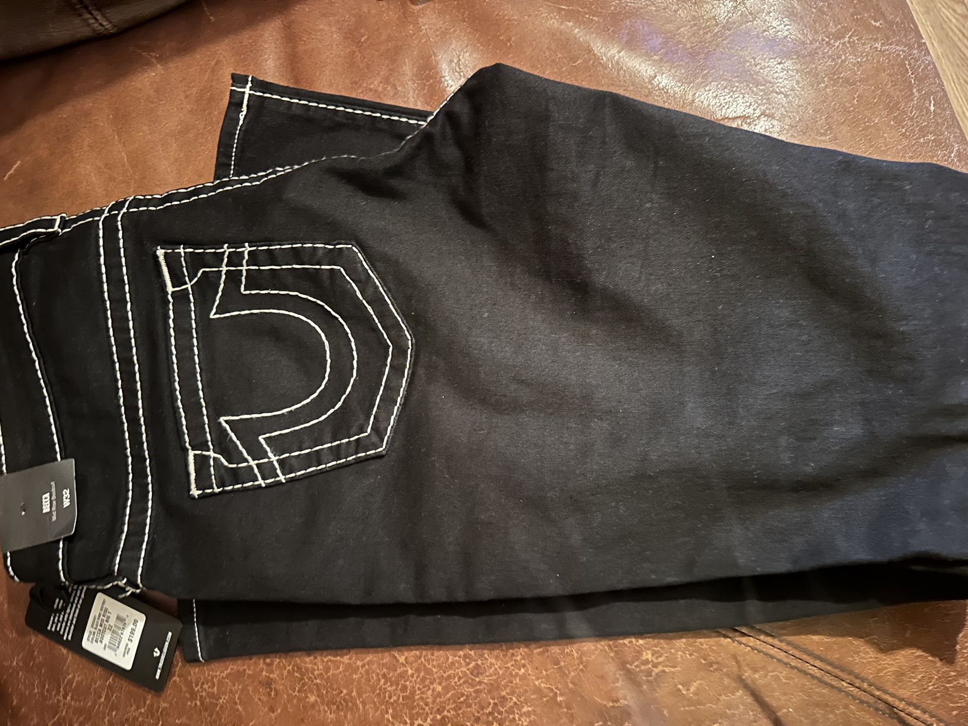 True religions Women’s Jean , Black, Bootcut Size 32