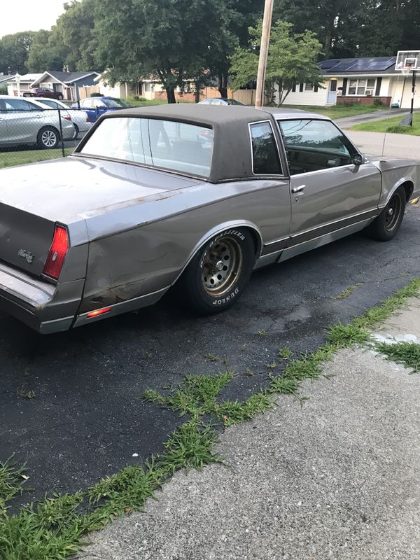 1984 Chevrolet Monte Carlo For Sale In Brockton Ma Offerup