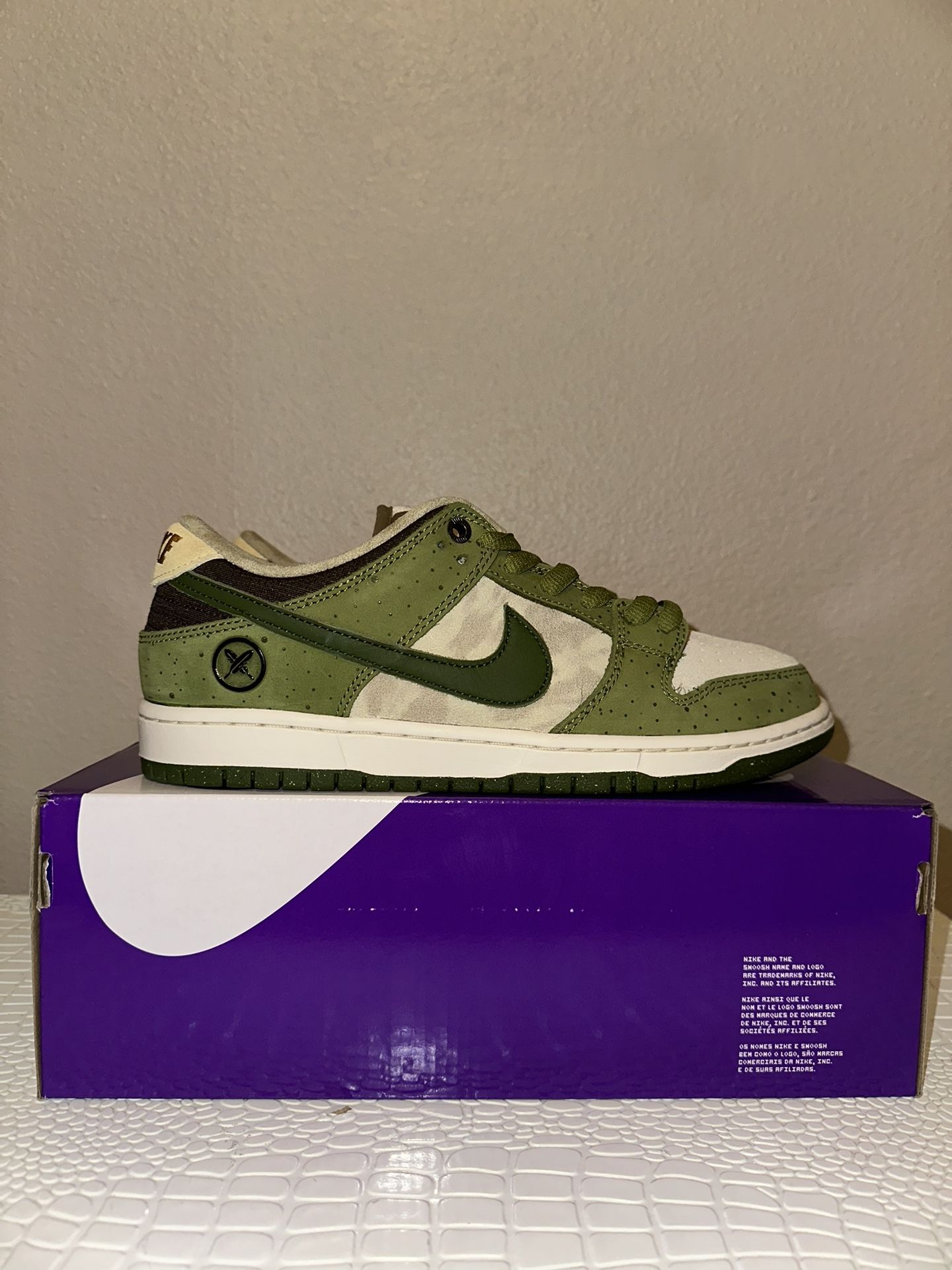 Nike x Yuto Horigame SB Dunk Low “Matcha” Men’s Size 9/10.5W New