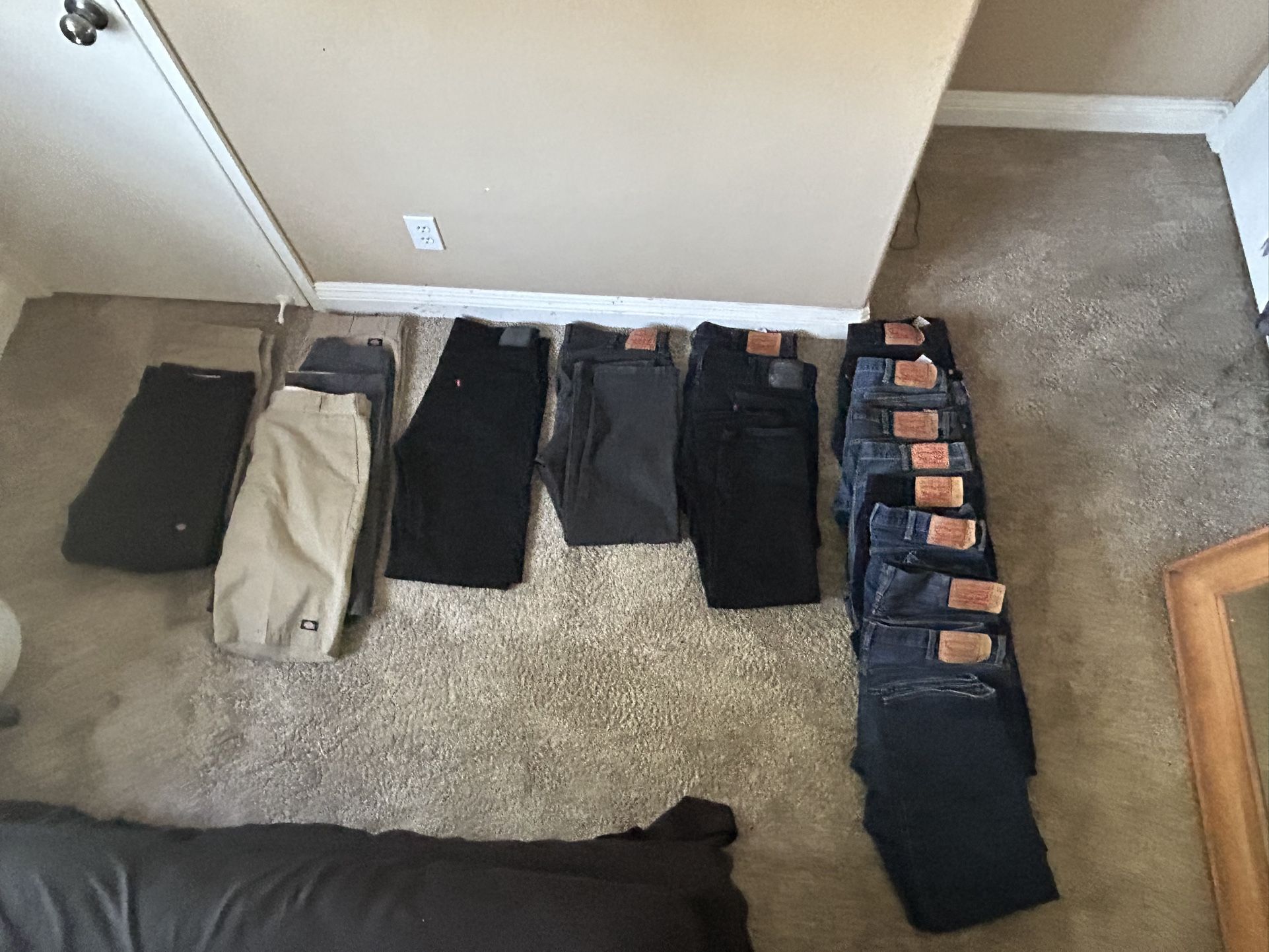 Levi Jeans, W38 L30, 9 501s And 2 505, 1 541