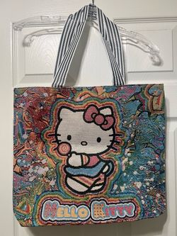 Hello Kitty Tapestry Tote Bag