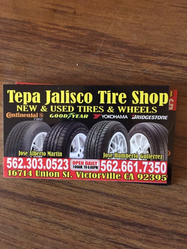 Used tires with 90% on life