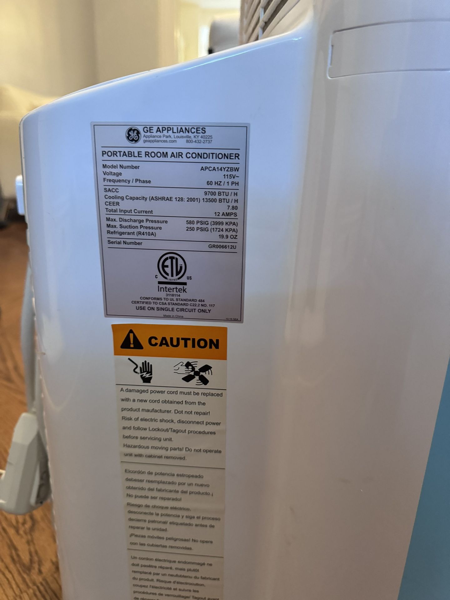 Two Portable AC Units For Sale