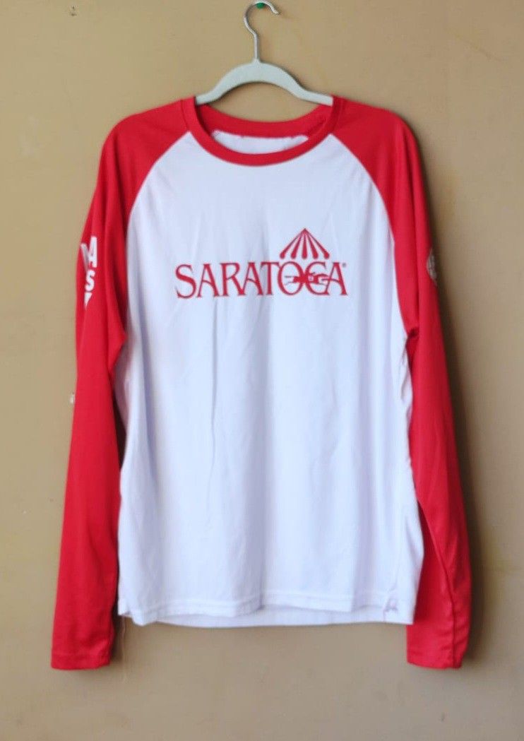 Saratoga Race Course Long Sleeve Shirt T Tee Top Mens Size XL Extra Large