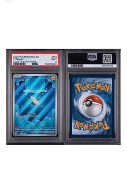 2025 Pokémon Black Bolt English Tynamo Illustration Rare #113 PSA 9 Mint