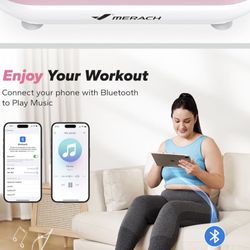 MERACH Vibration Plate 440 Lbs Capacity,