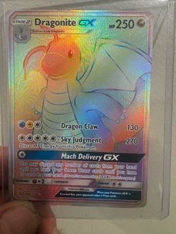 Dragonite Rare Pokemon card