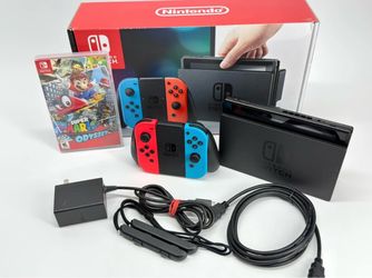 Nintendo Switch w/Mario Odyssey (Ave J Pickup)