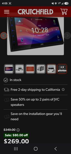 Jvc double din