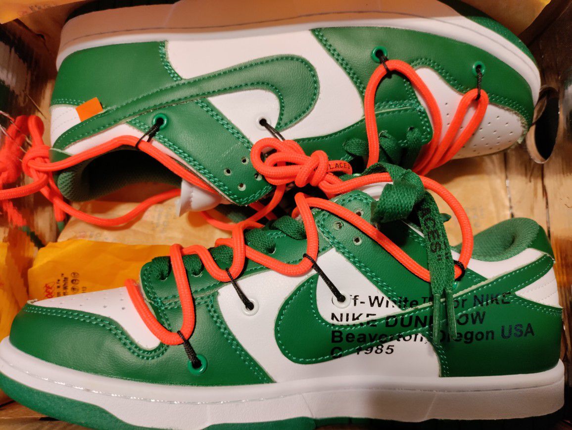 Off White Dunks Size 10 Brand New With Box 