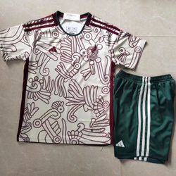 Mexico Kids Kit Jersey & Shorts