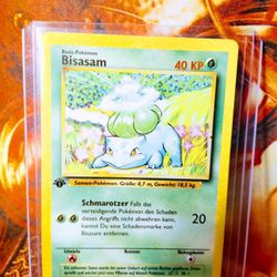 1st Edition Pokemon Card Great Condition 