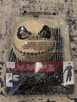 Jack Skeleenton Costume - Child Small