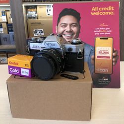 Canon AE-1 W/Kodak Gold Film