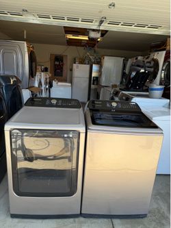Set Washer & Gas Dryer Samsung