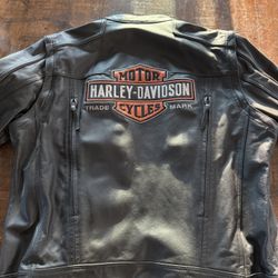 Harley Davidson Leather Jacket XL