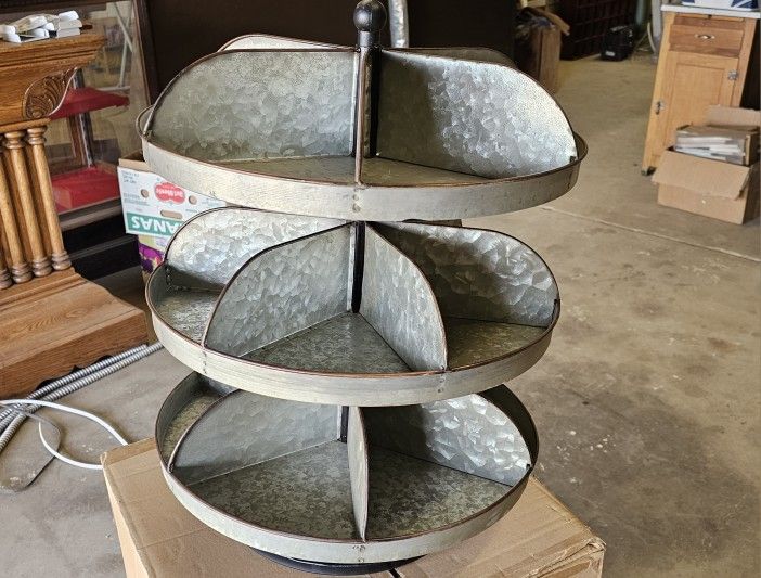 Industrial Style Spinning Display Rack, 3 Level for Sale in Hemet, CA ...