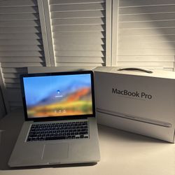 MacBook Pro 15.4” Intel Core i7 2Ghz 16Gb RAM 500G SATA