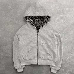 Women's Jackets Fashion Retro Leopard Print Zipper