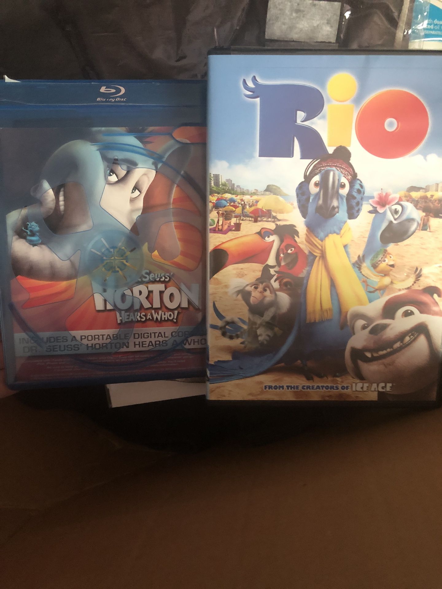 Horton Hears A Who & Rio DVD