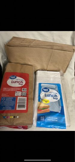 Great Value Self Standing Lunch Bags Bundle