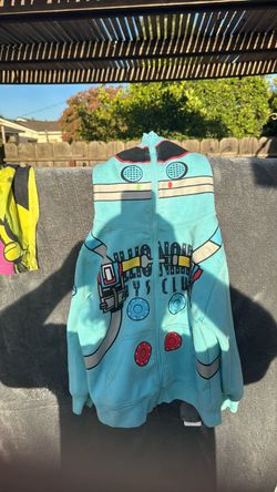 Billionaire Boys Club Zip-Up Hoodie Candy Blue Bubble Gum Blue