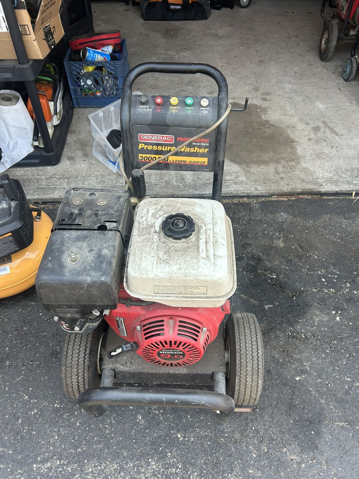 Generac 3000 Psi Pressure Washer