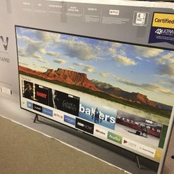 Like New Samsung 75” 4K Smart tv
