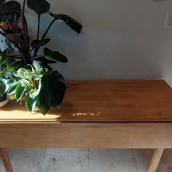 Wooden Kitchen Table And Bench 