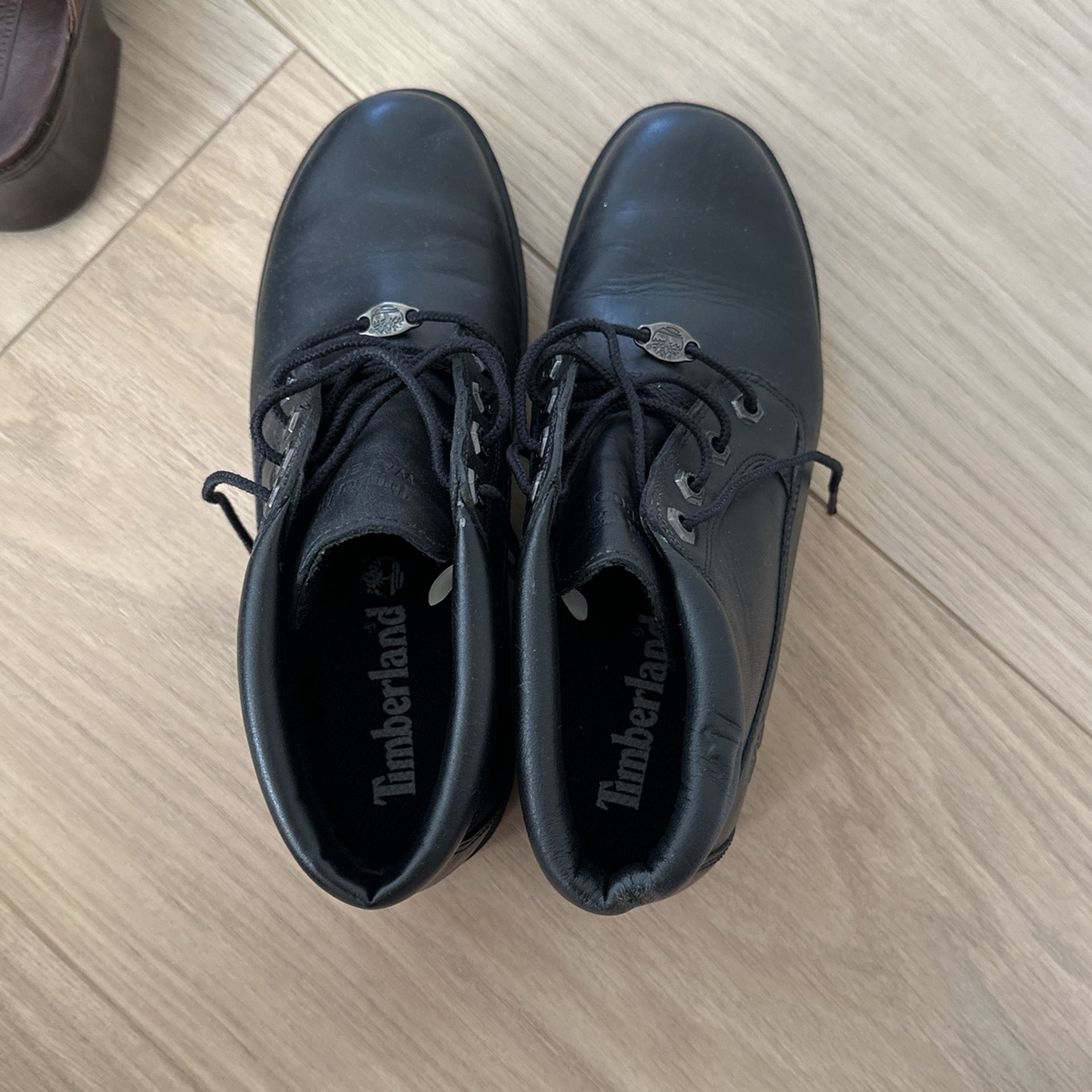 Timberland Ankle Boots Black Womens Shoes