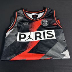 Jordan x PSG Jersey Black/Red/Grey Limited Edition  
