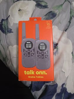 Talk onn walkie talkie