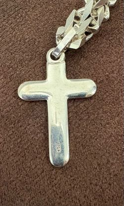 20” sterling silver necklace