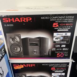 Sharp 5 Disc Micro System - XLBH250