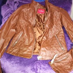 Guess Leather Jacket  