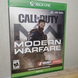 XBOX One Modern Warfare 