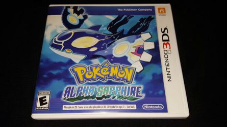 Pokemon Alpha Sapphire Nintendo 3DS NDS