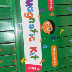 Magnetic Letter  Numbers 