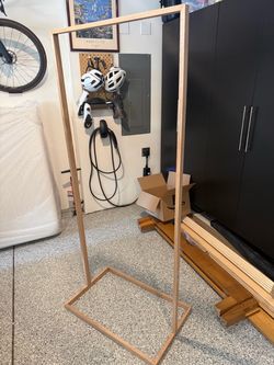 Wood Banner Stand