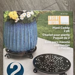 Brand New Plant Caddy (ONLY 1) – Heavy Duty Steel w/ Wheels