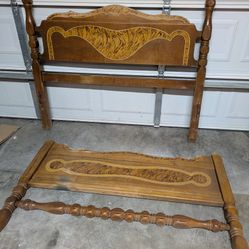 Vintage Headboard And Footboard Full Size 