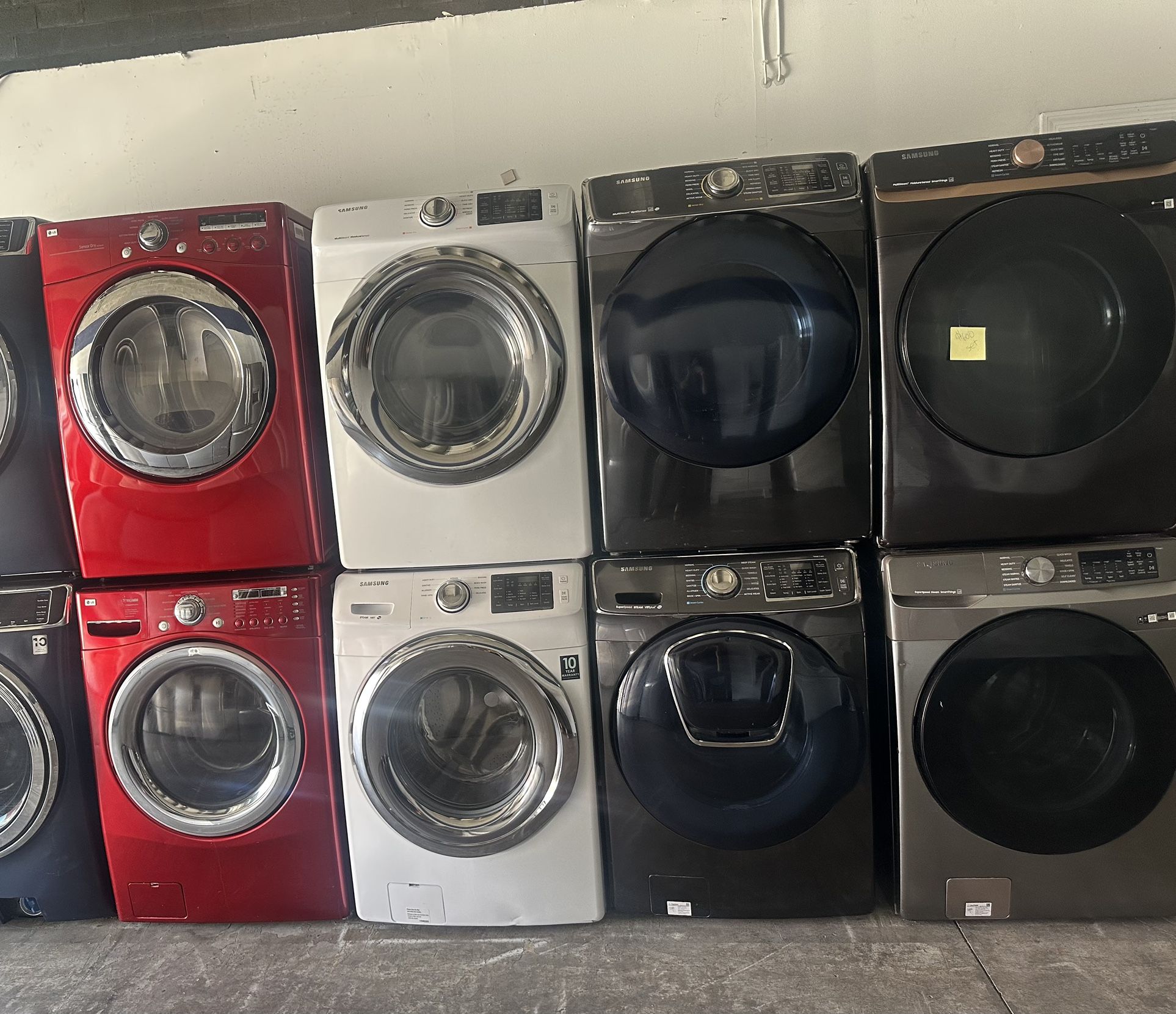 Washer And Dryer Set