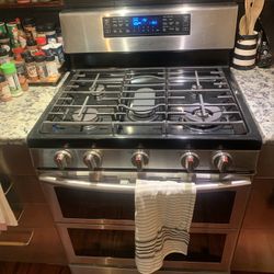 Free - Samsung Gas Range Double Oven