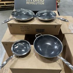 Hybrid, Ceramic Nonstick Pans