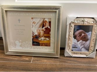 Baby baptism photo frames