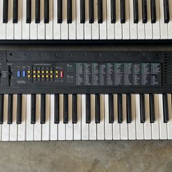 Yamaha And concertante Keyboards 